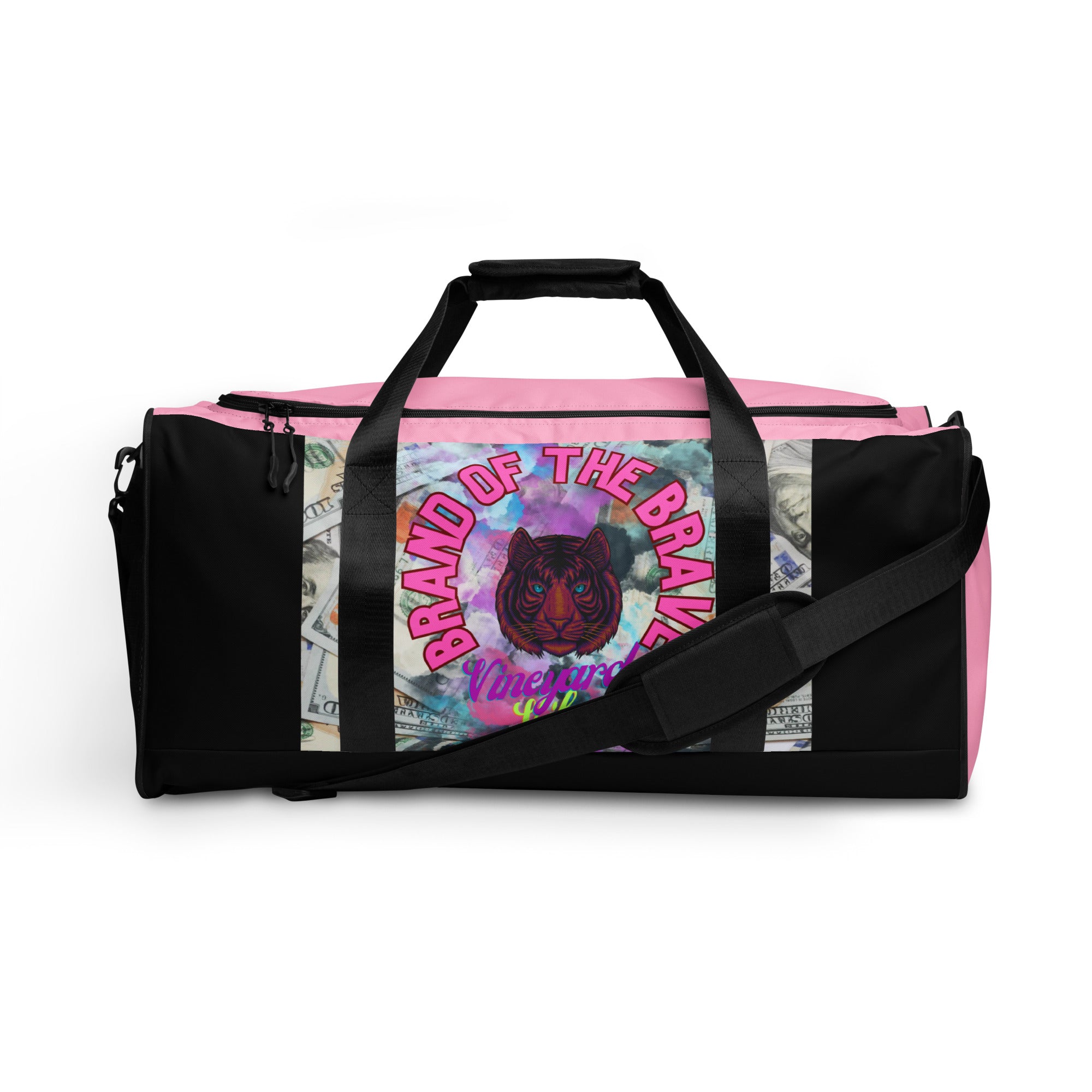 Vineyard Vibes Pink Brand Of The Brave Life Duffle bag